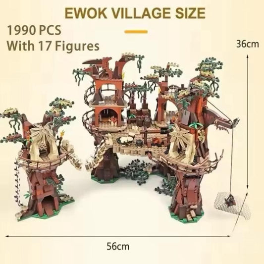 Ewok Village MOC 1990pcs