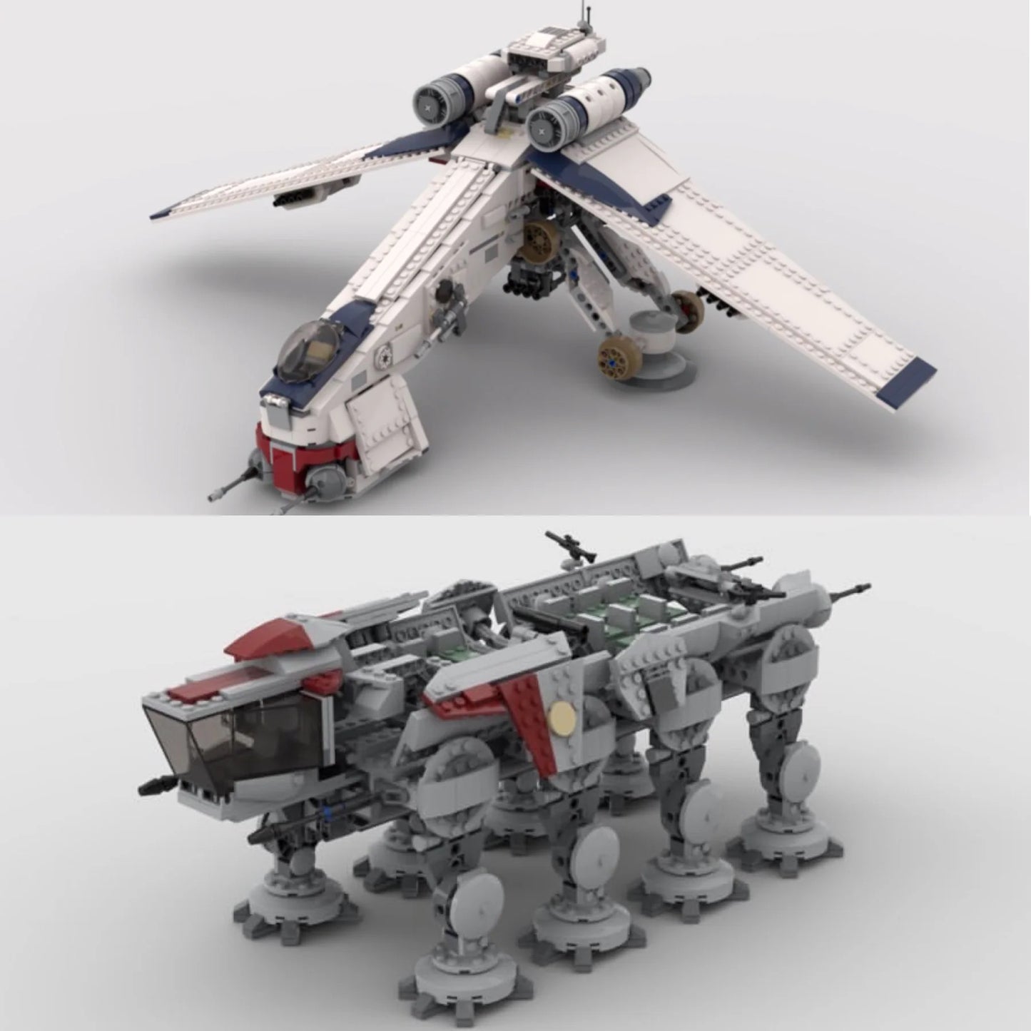 Star Galaxy AT-OT Dropship Building Set - 1758 Pieces