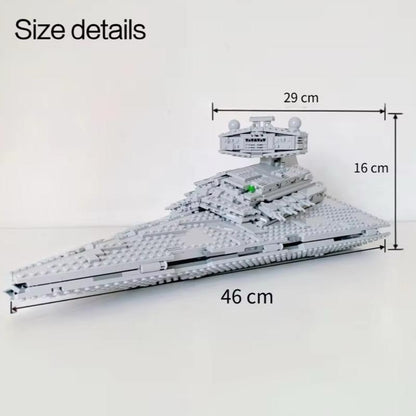Star Destroyer Moc 1555 Pcs