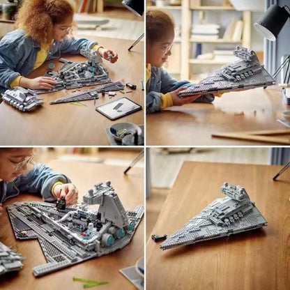 Star Destroyer Moc 1555 Pcs