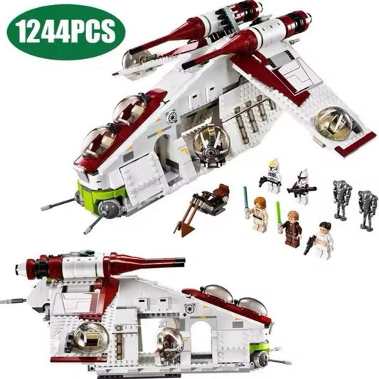 Republic Gunship MOC 1244 pcs